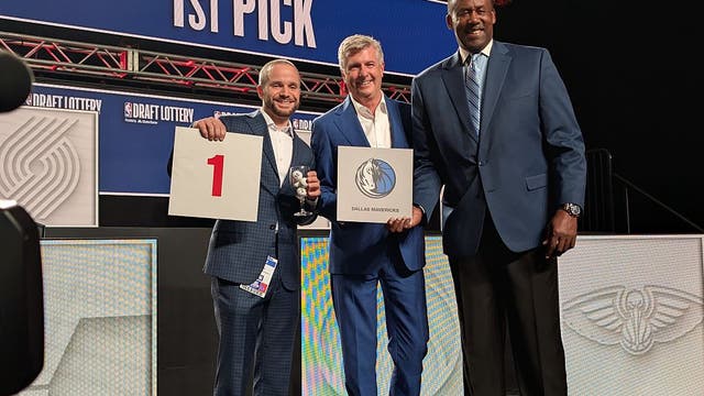 Dallas Mavericks land No. 1 overall pick in the 2025 NBA draft