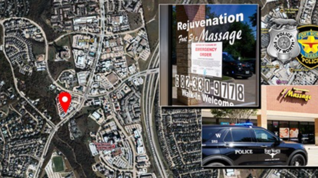 Fort Worth massage parlor shut down after concerns of human trafficking, illicit sexual services
