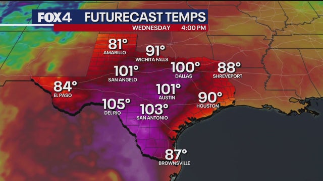 Dallas weather: Here's when we usually see the first 100-degree day at DFW