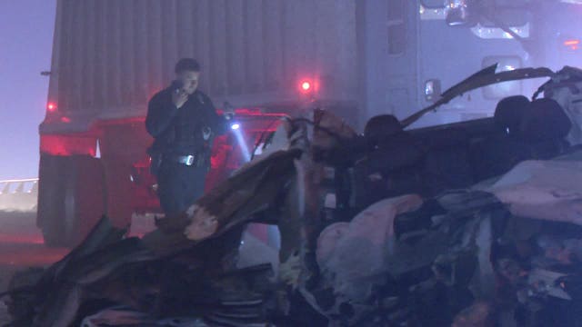 Two killed in crash with 18-wheeler on U.S. 67 in Dallas