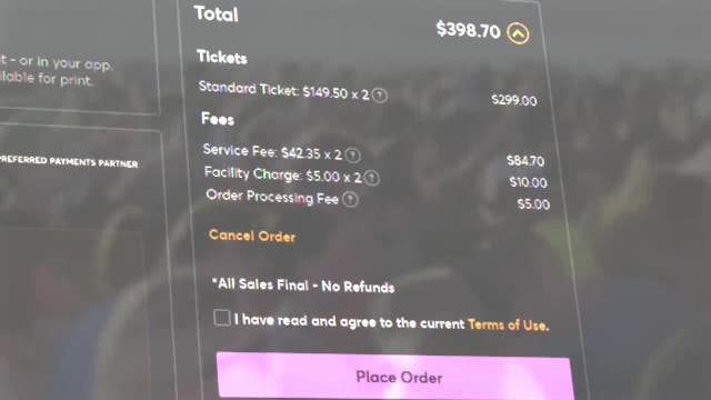 'Junk fees' rule takes effect for live event tickets, hotel rentals