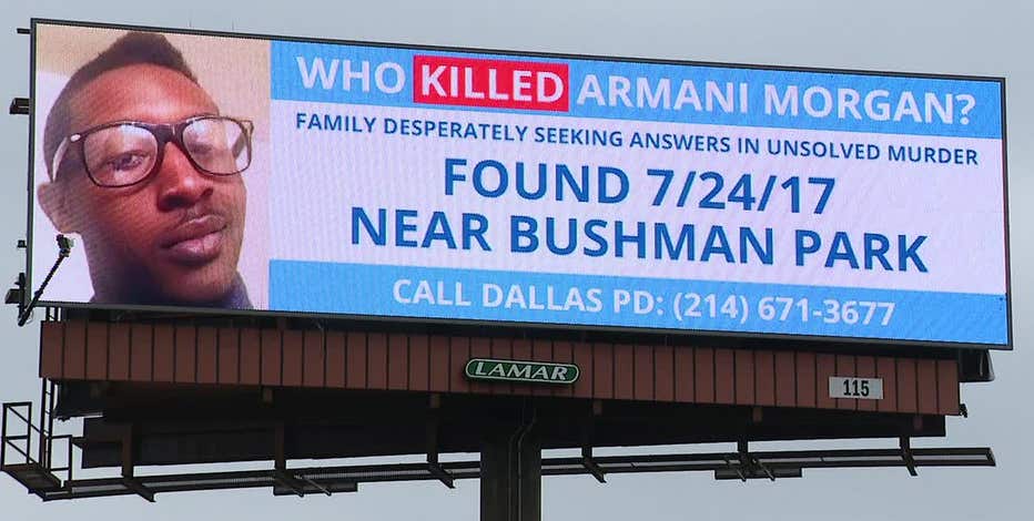 Nonprofit billboard draws attention to Dallas cold case murder