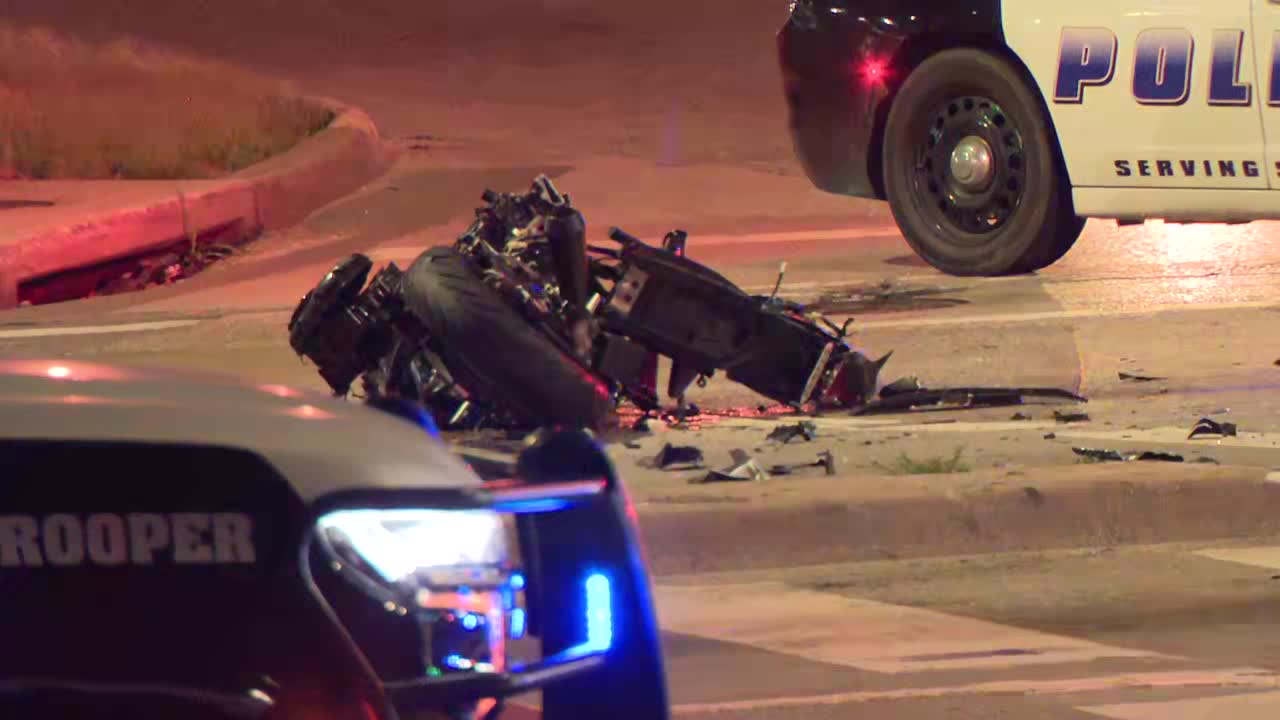 Texas State Trooper chase ends in multi-vehicle crash in Dallas
