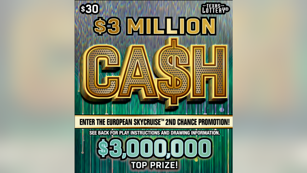 Wylie Resident Claims $3 Million Texas Lottery Jackpot