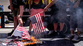 Trump calls for protesters who burn the American flag to be jailed for 1 year
