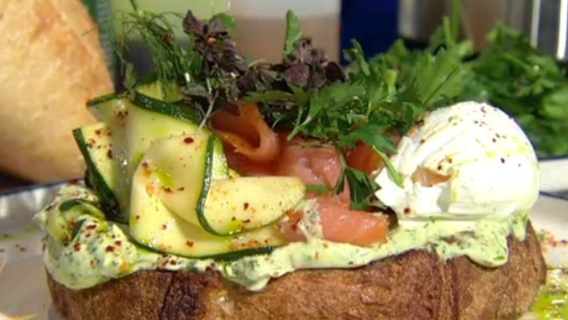 Salmon toast recipe from Two Hands | The Ten