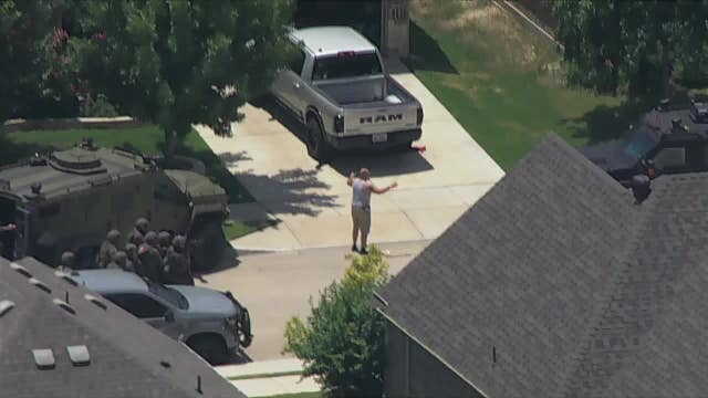 Suspect arrested after hours-long standoff in White Settlement