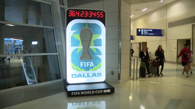2026 FIFA World Cup is exactly 1 year away; Dallas hosting 9 matches