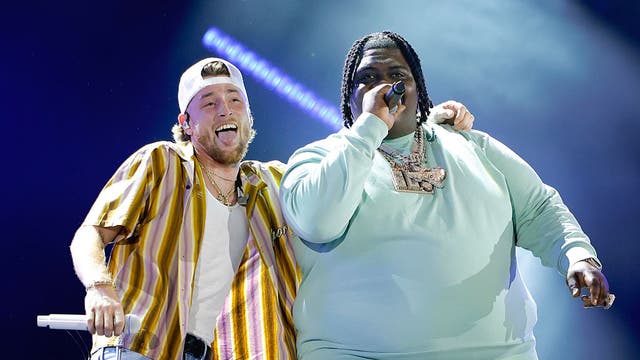 Dallas rapper BigX Tha Plug makes CMA Fest appearance with Bailey Zimmerman