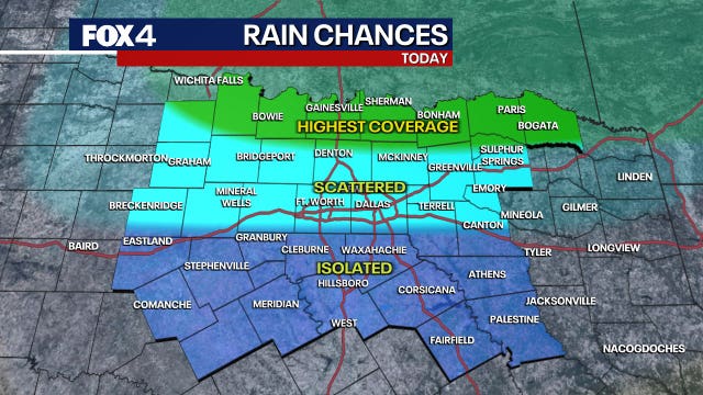 Dallas weather: Summer approaches with storm chances Wednesday, 100+ heat index