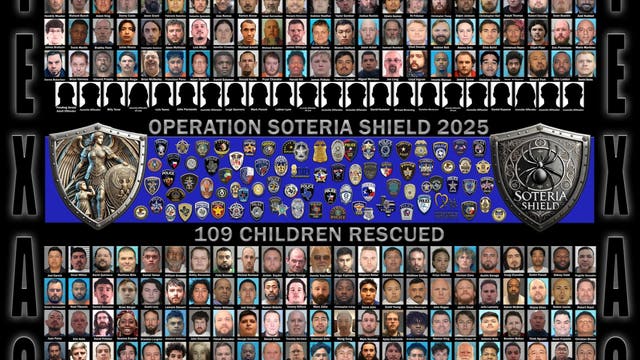 244 charged with child sex crimes in North Texas operation