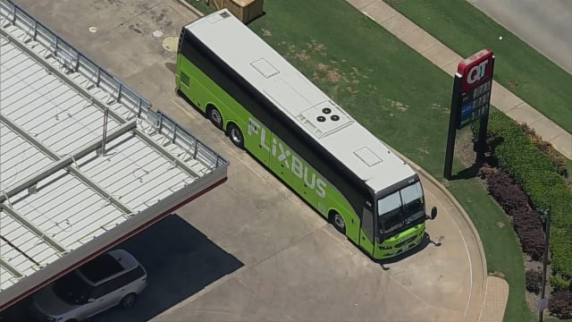 Plano bus driver finds bag with inert grenade inside