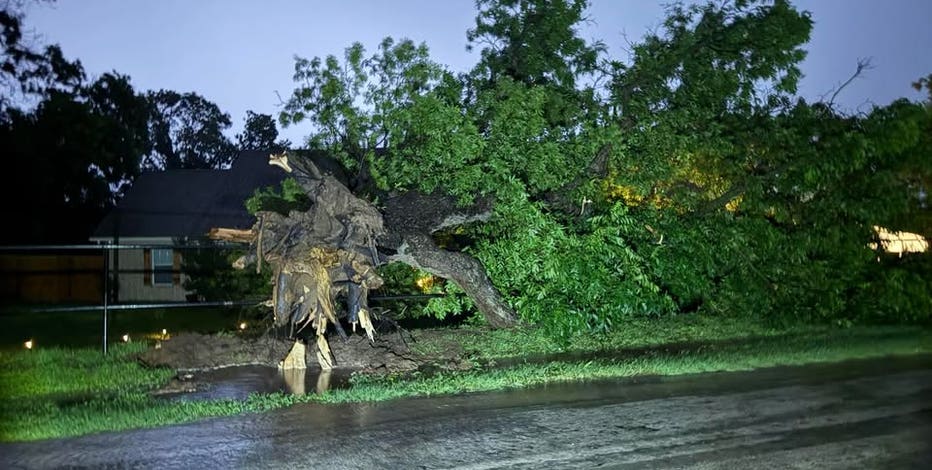 Dallas weather: Damaging winds, heavy rains move through North Texas