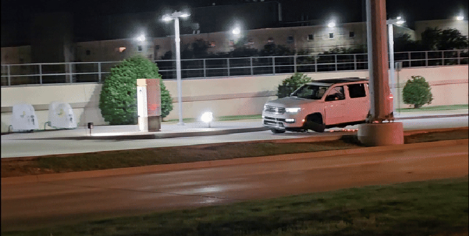 Firefighters chase 3-wheeled SUV before DWI arrest; Vehicle found packed with volleyballs