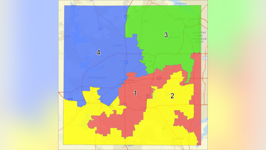 Tarrant County Commissioners adopt controversial redistricting map