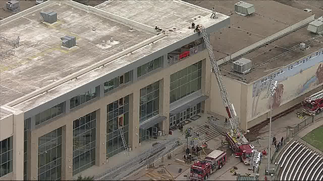 Fires Damage Schools, Buildings in Grand Prairie, Grand Rapids, Riverside