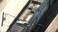 DART expects return to normal by Monday after train catches fire, injuring 6