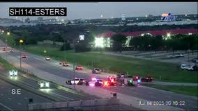 Deadly crash shuts down SH 114 in Irving Monday morning