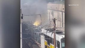 NTSB investigating cause of DART train fire in Dallas