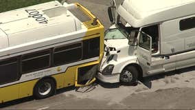Dallas ME identifies truck driver who died in crash involving DART bus