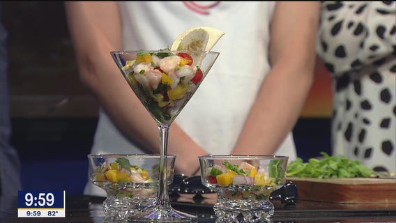 Scallop & shrimp mango ceviche recipe from MasterChef Junior contestant
