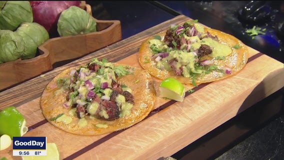 Suadero brisket tacos recipe from Vaqueros BBQ