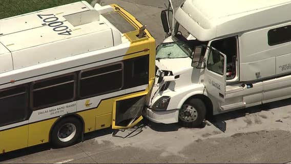 Dallas ME identifies truck driver who died in crash involving DART bus