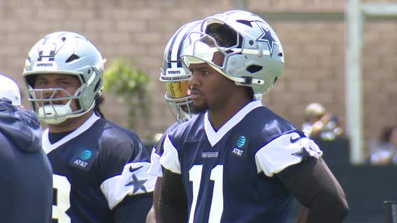 Micah Parsons limited at practice, responds to Jerry Jones' comments