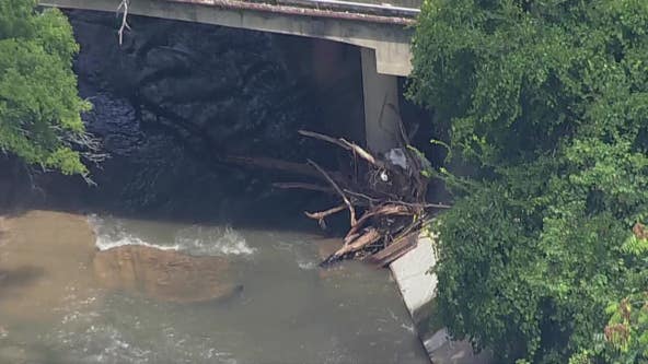 Garland Police investigating after partial human remains found in creek