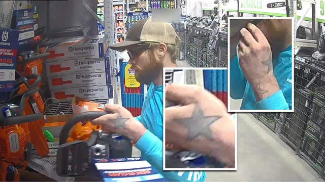 Trackdown: Fort Worth chainsaw thief caught on video