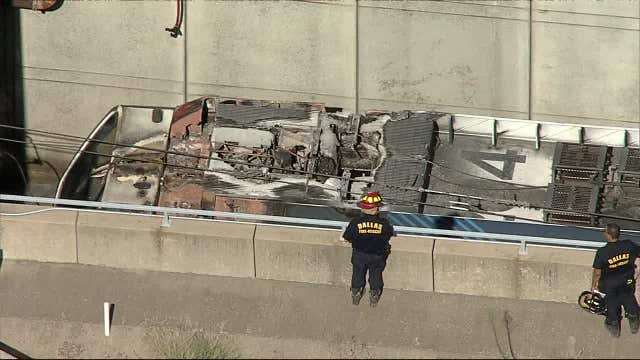 DART train catches fire in Downtown Dallas, hospitalizing 6