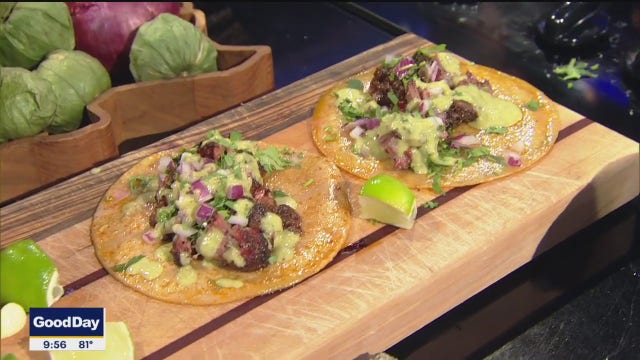 Suadero brisket tacos recipe from Vaqueros BBQ