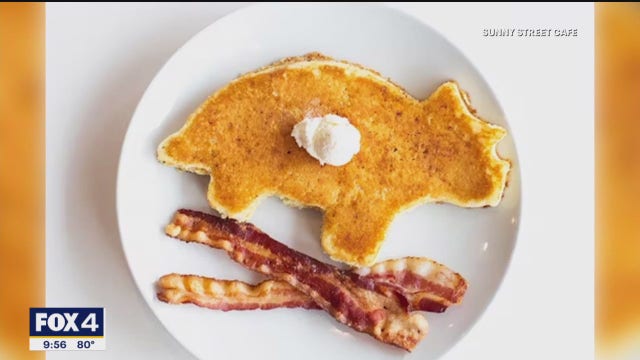 Dino pancake recipe from Sunny Street Café