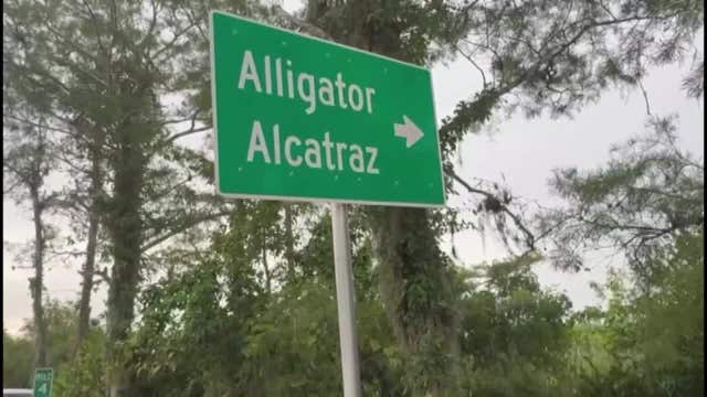 "Alligator Alcatraz" controversy comes to Texas as Cornyn backs new facility