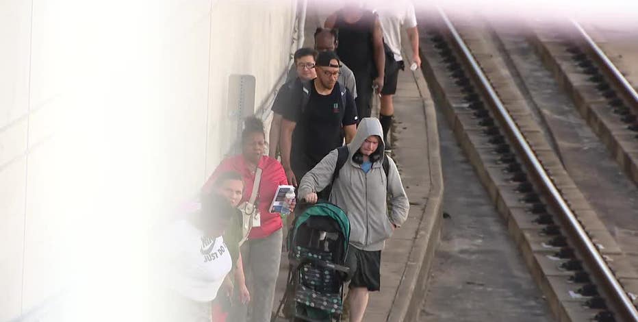 DART riders face delays after downtown Dallas train fire hospitalizes 6
