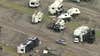 1 injured after severe weather overturns several RVs in Grayson County