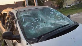 Teenage vandals destroy van donated to local food pantry