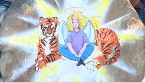 Duncanville students create fentanyl awareness mural to honor former student