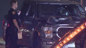 Woman killed, man critically injured after struck by truck in Fort Worth