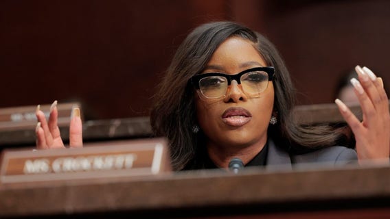 Texas GOP's new map would move Rep. Crockett’s home out of her district, slash Dem seats