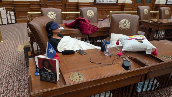 Texas Rep. Nicole Collier sleeps on House floor after refusing DPS escort
