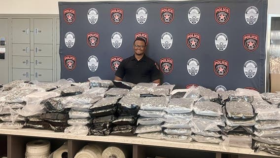 Lewisville police seize 285 pounds of marijuana in routine traffic stop