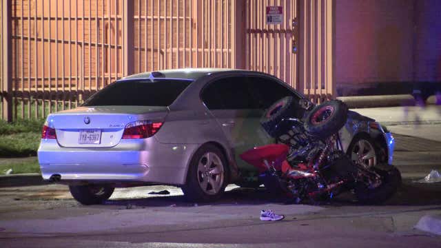 2 injured in South Dallas ATV crash