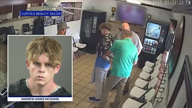 VIDEO: Devil’s Den murder suspect Andrew McGann arrested mid-haircut