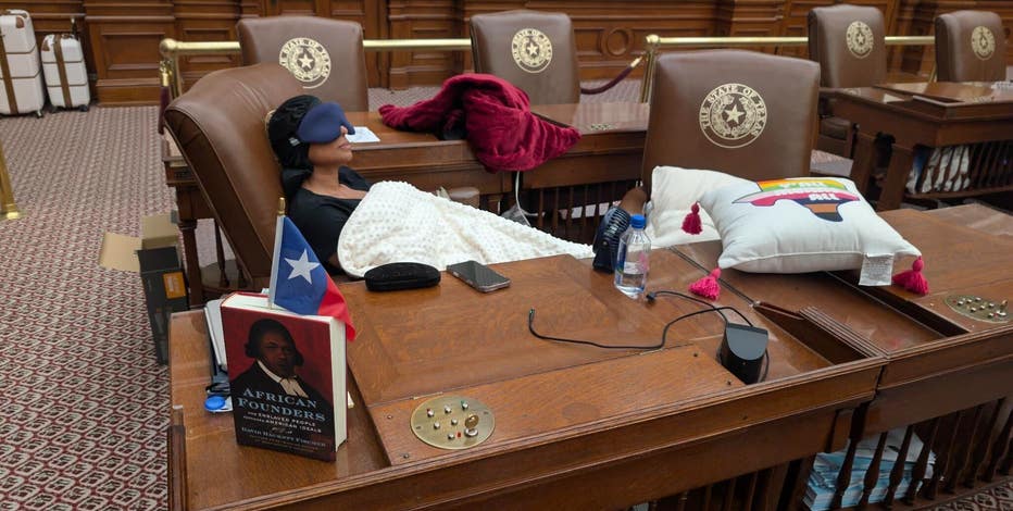 Texas Rep. Nicole Collier sleeps on House floor after refusing DPS escort