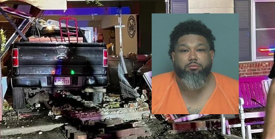 DWI suspect with prior charge crashes truck into Mesquite family's home