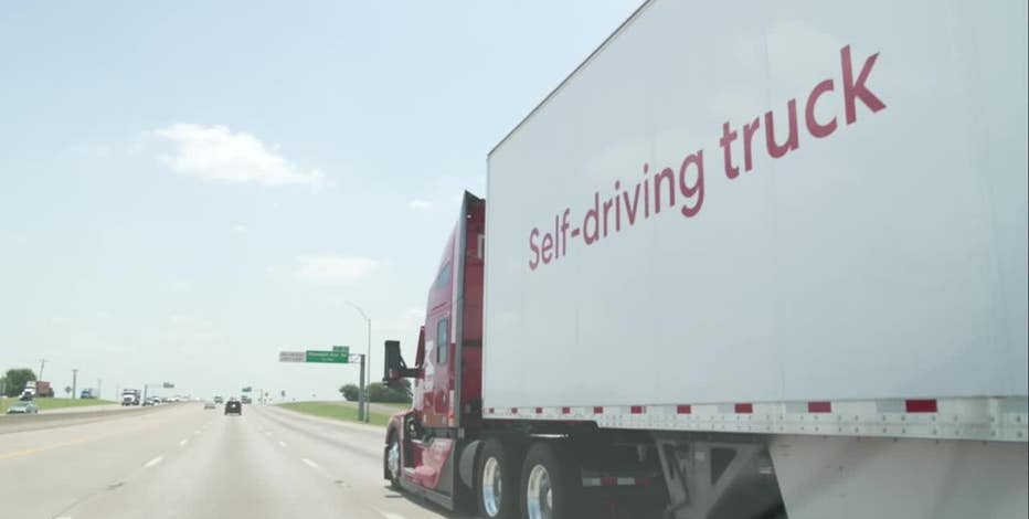 Driverless trucks could be on the roads in DFW soon