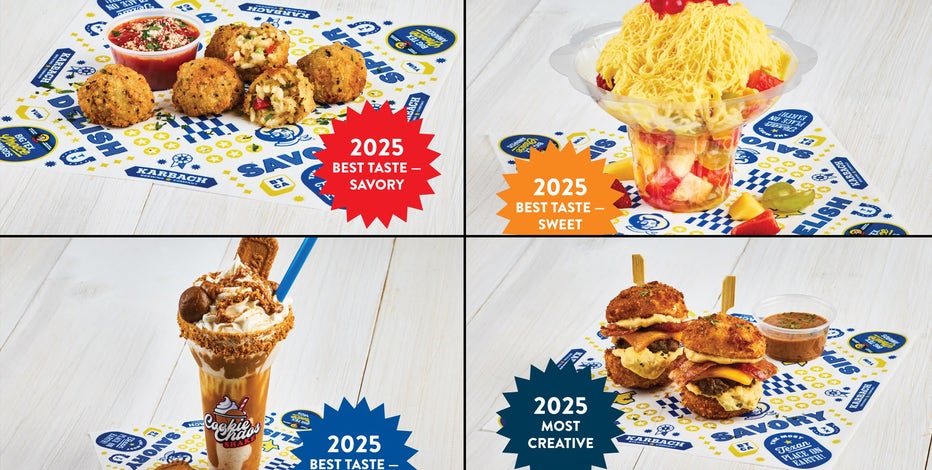 2025 Big Tex Choice Awards winners include 4 unique fair foods