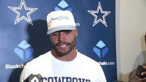 Dak Prescott reacts to Micah Parsons trade