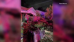 Truck hits home in southeast Fort Worth